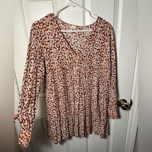 Vici floral tunic/mini dress